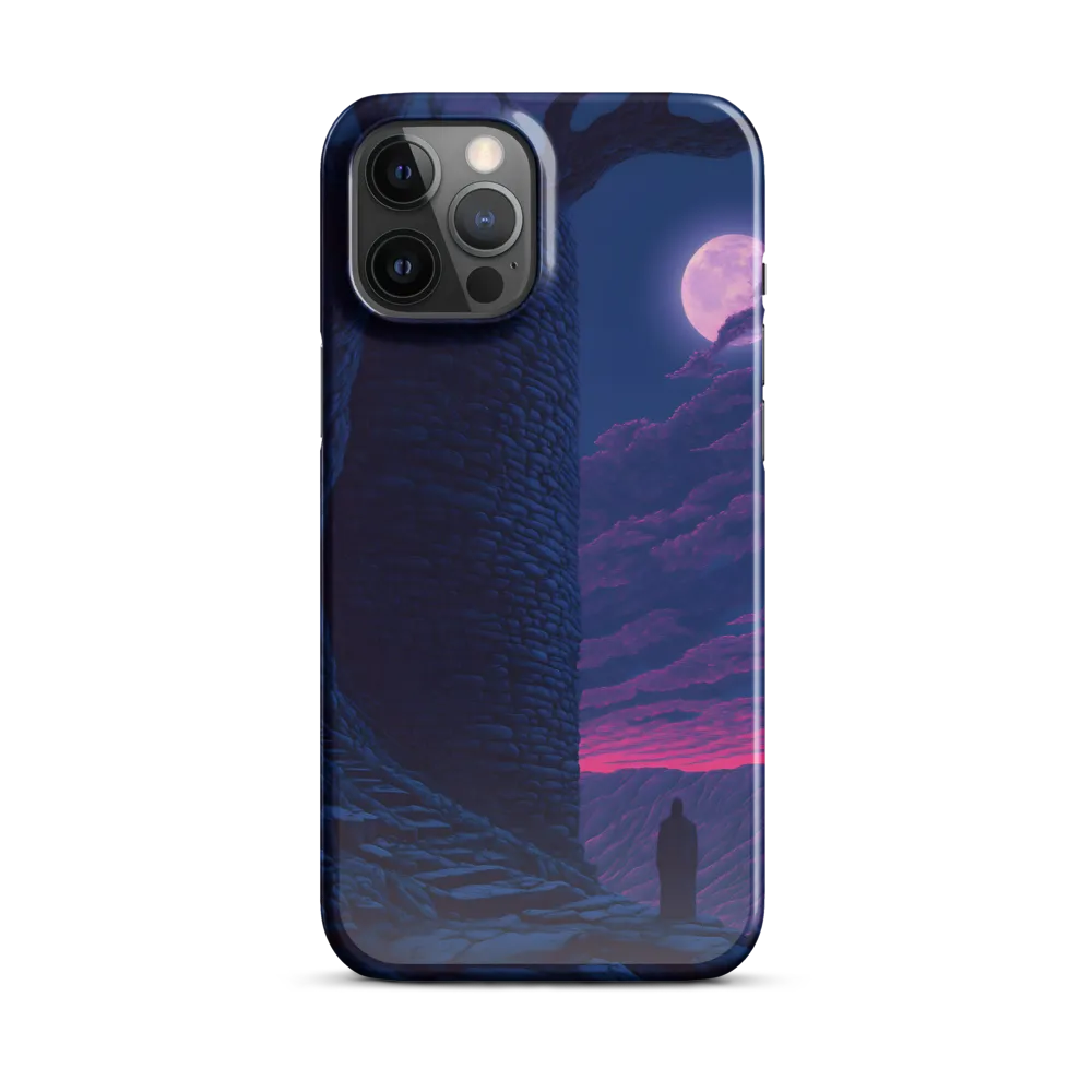 Moonlit Solitude | Phone Case |  12 Pro Max | Snap Case | Glossy