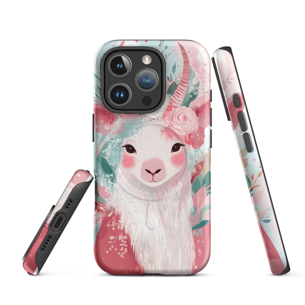 Spring Whimsy: The Floral Goat