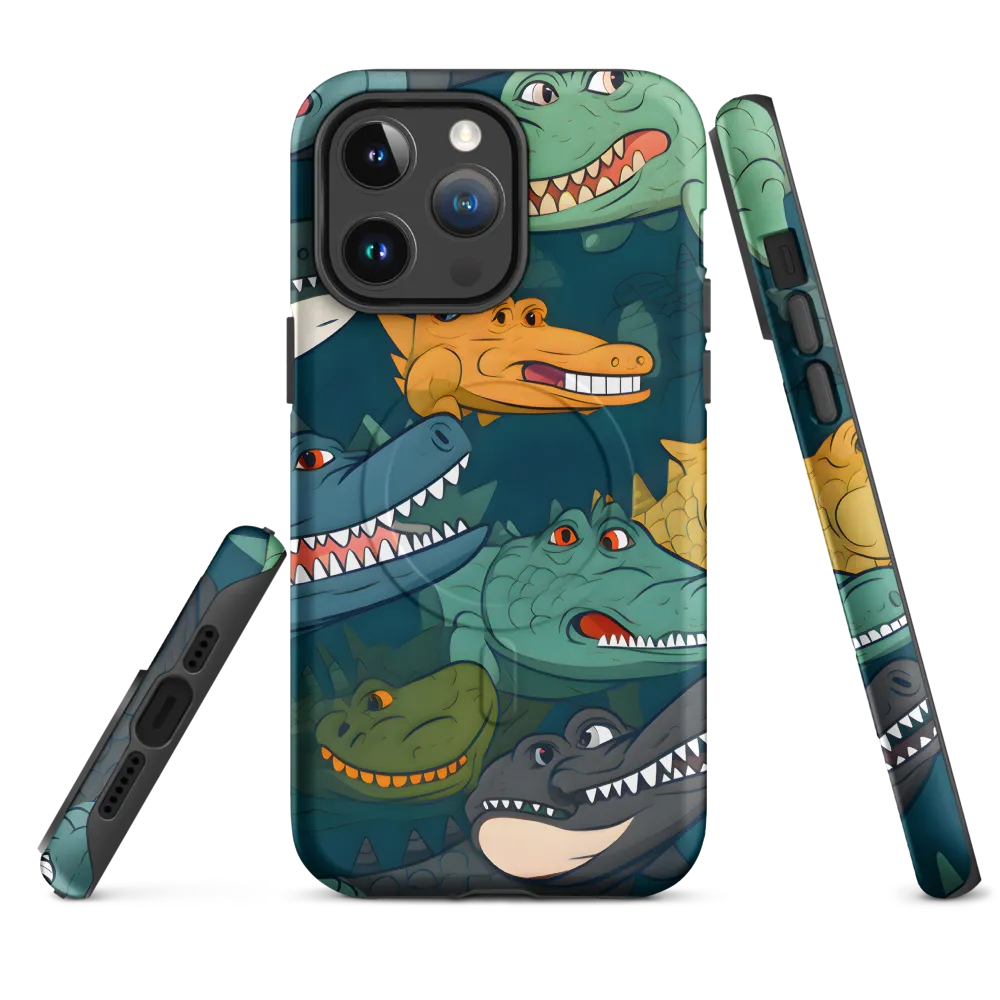 Cheerful Crocodilian Parade