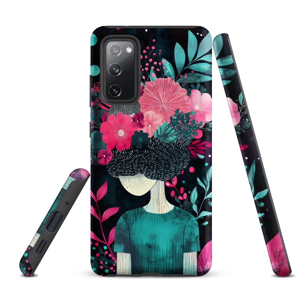 Floral Harmony: A Portrait of Serenity