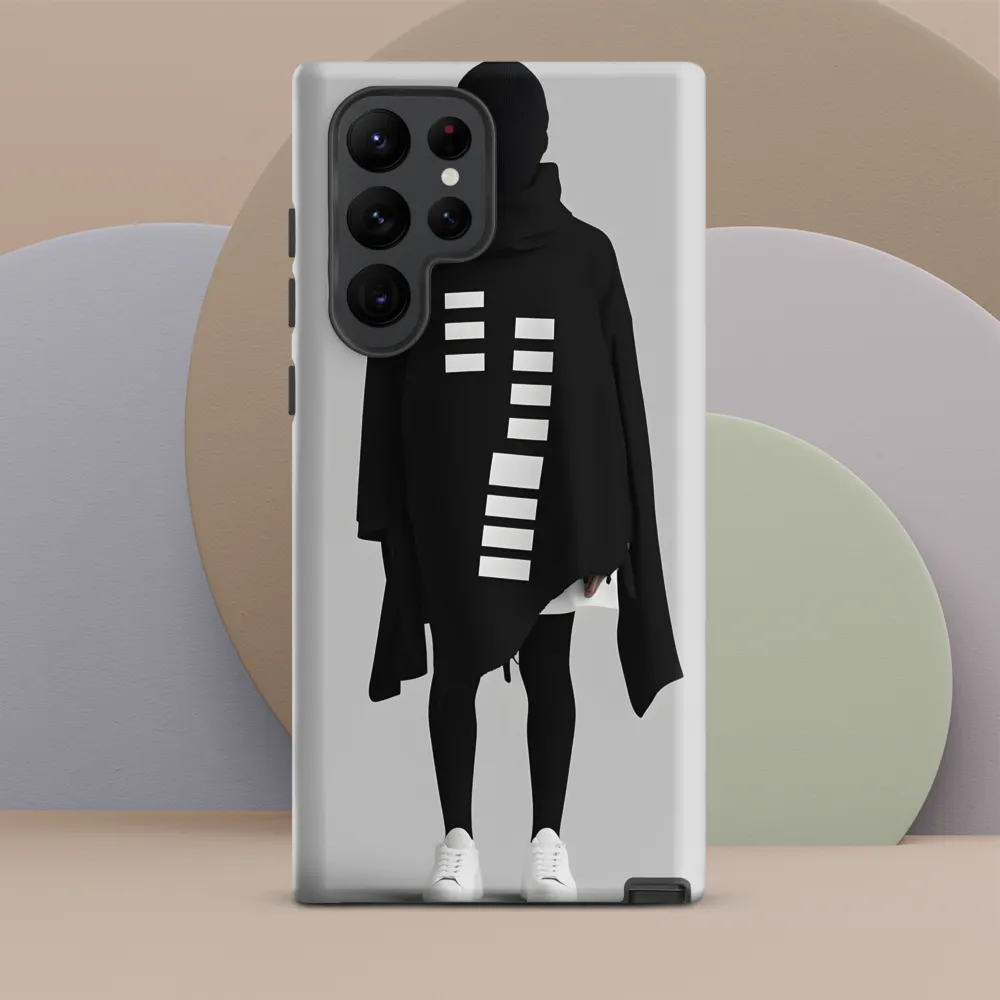 Enigmatic Layers: A Study in Minimalist Fashion
