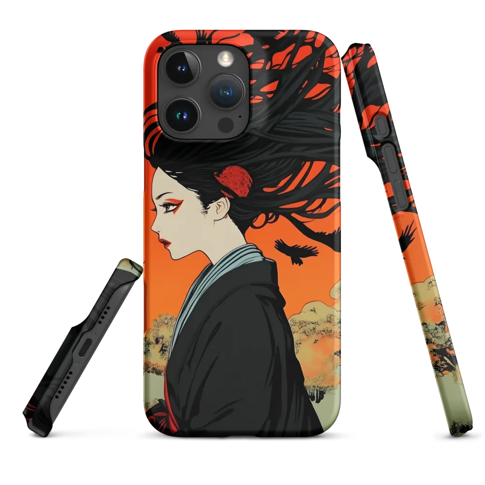Whispers of Shadows | Phone Case |  16 Pro Max | Snap Case | Matte