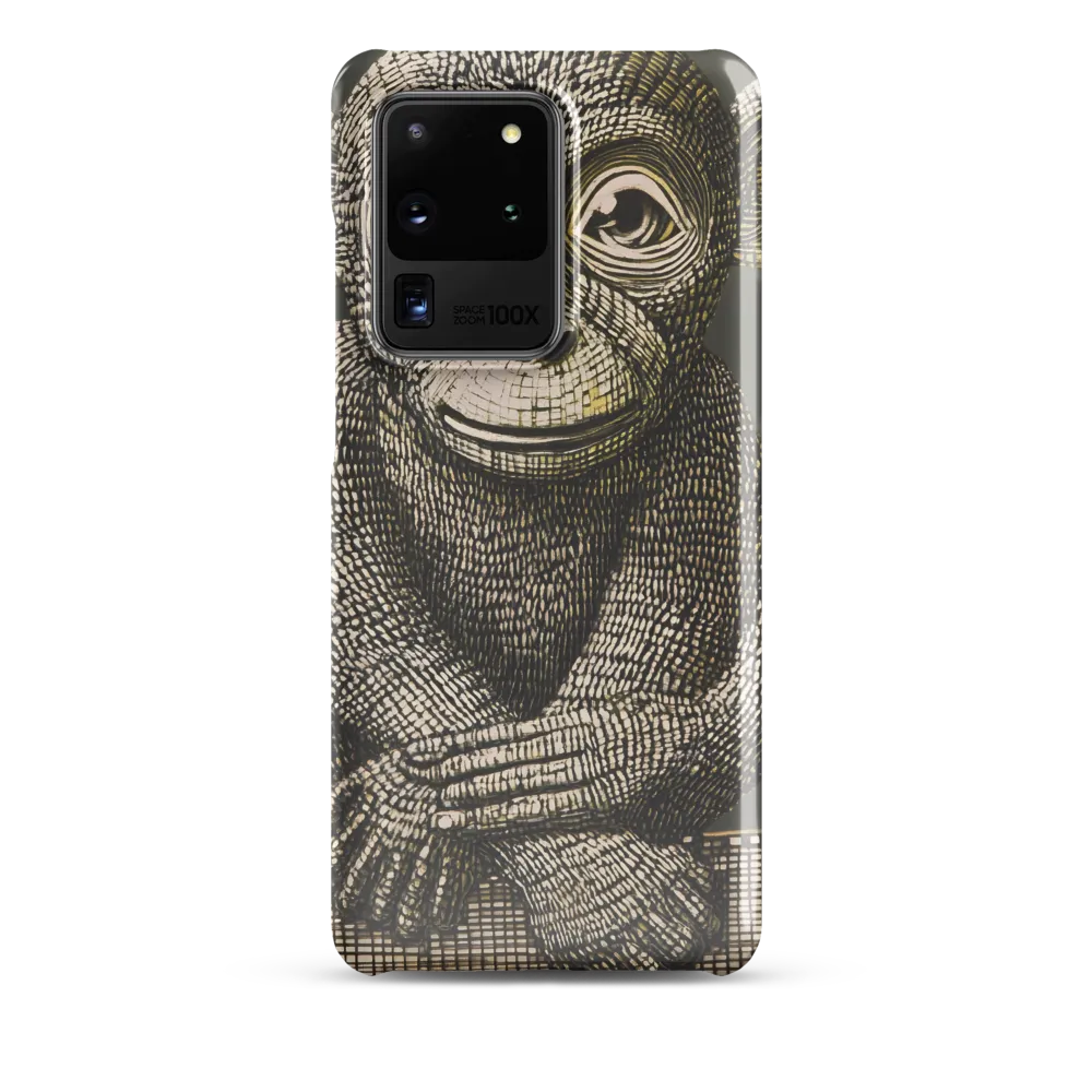 Intricate Primate Portrait