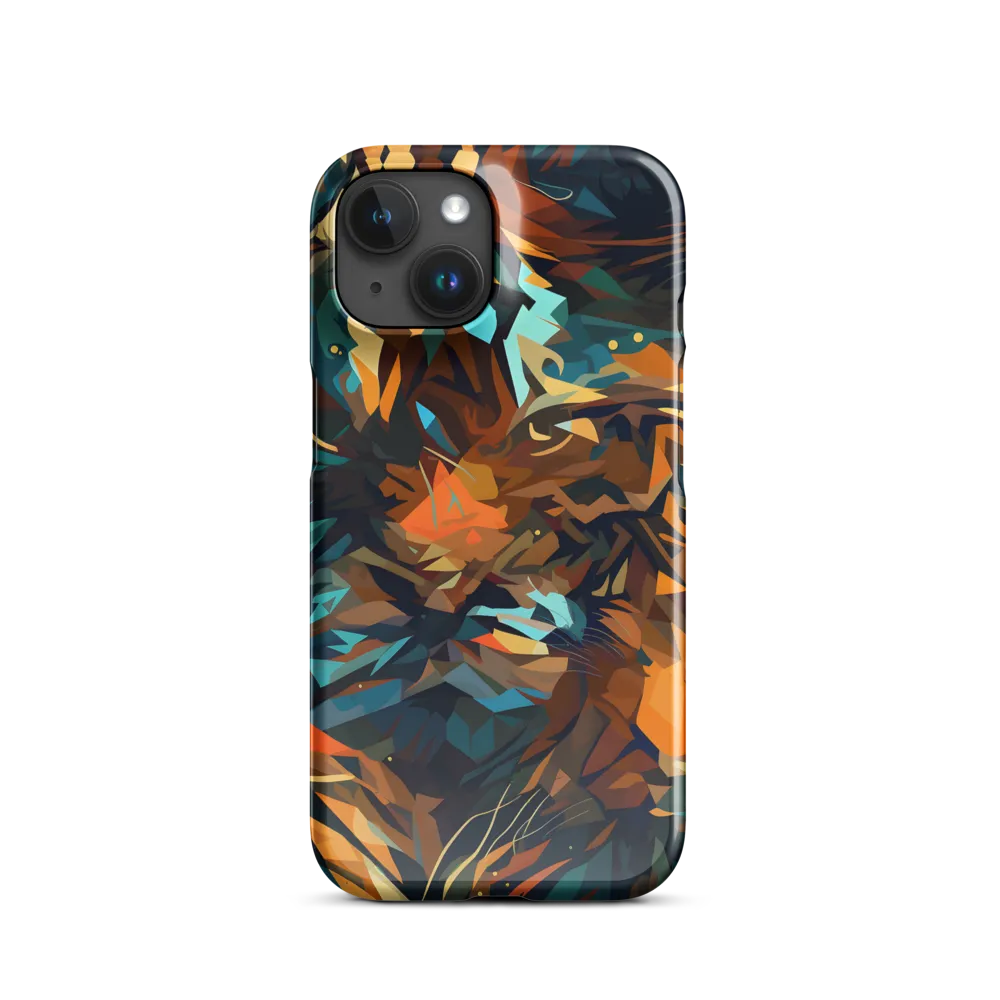 Wild Symphony: Abstract Tigers | Phone Case |  15 | Snap Case | Glossy