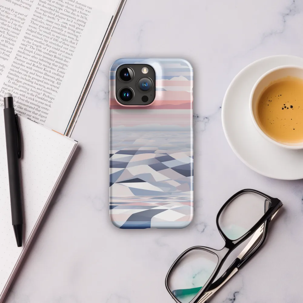 Serenity in Abstraction | Phone Case |  15 Pro Max | Snap Case | Glossy