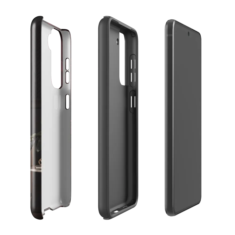 Elegance in Contrast: A Modern Interior Design | Phone Case |  S21 FE | Tough Case | Glossy