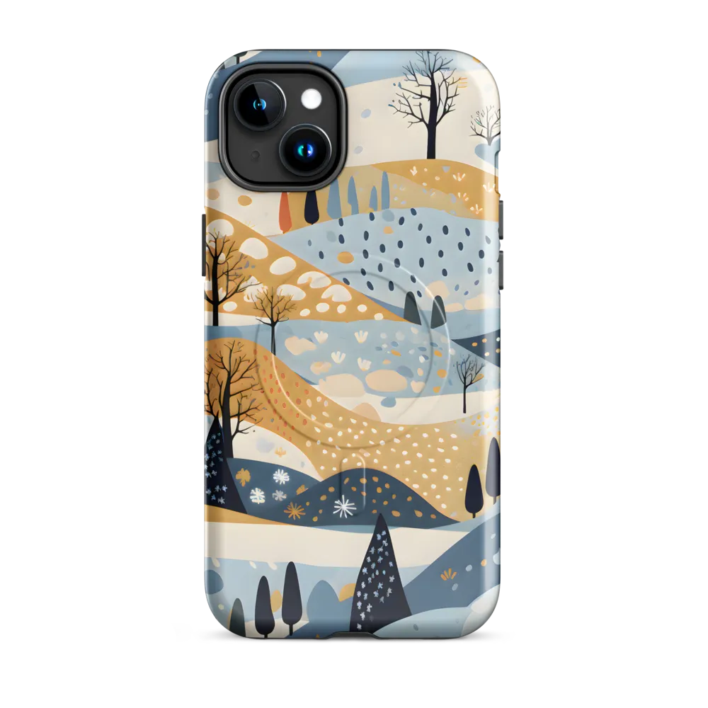 Whispers of a Playful Landscape | Phone Case |  15 Plus | MagSafe® Tough Case | Glossy