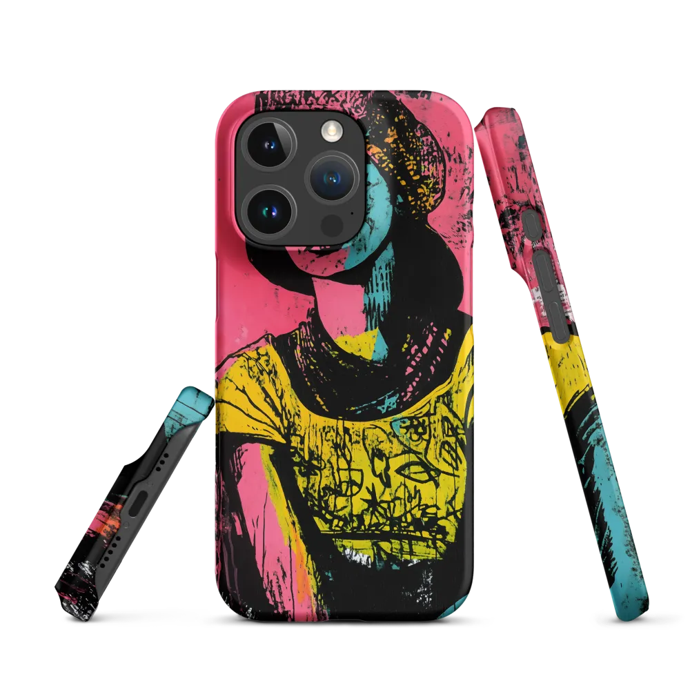 Urban Elegance: A Graffiti Portrait