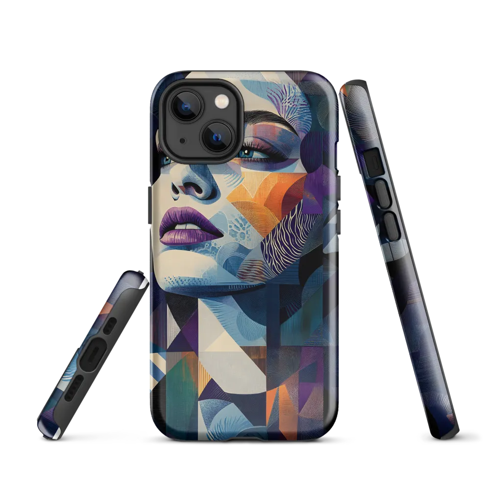 Fragmented Mystery: A Modern Portrait