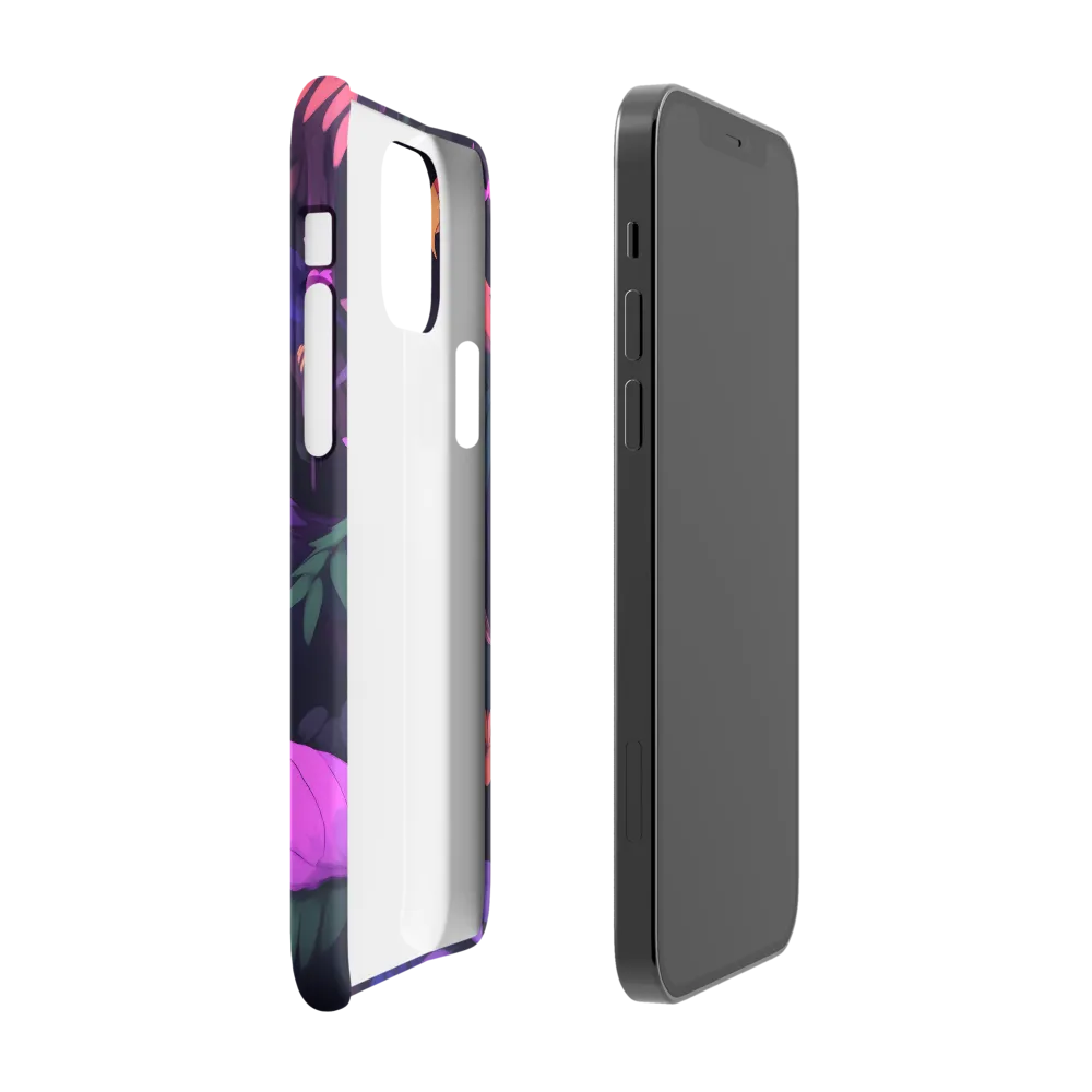 Tropical Parrot Playground | Phone Case |  12 Pro | Snap Case | Matte