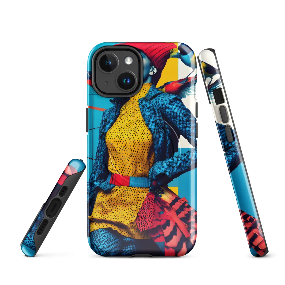 Vibrant Fusion of Nature and Fashion