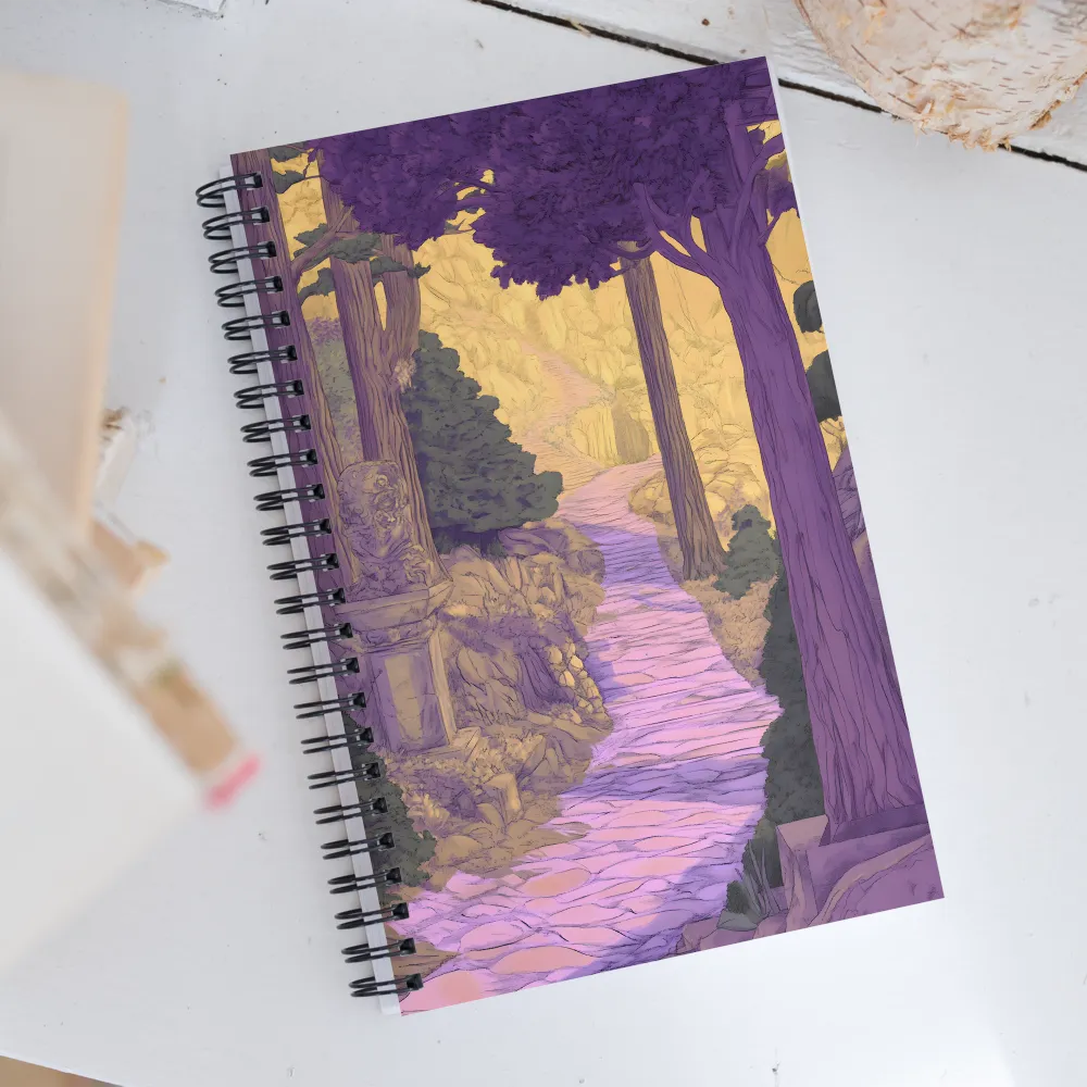 Pathway to Tranquility | Spiral Notebook