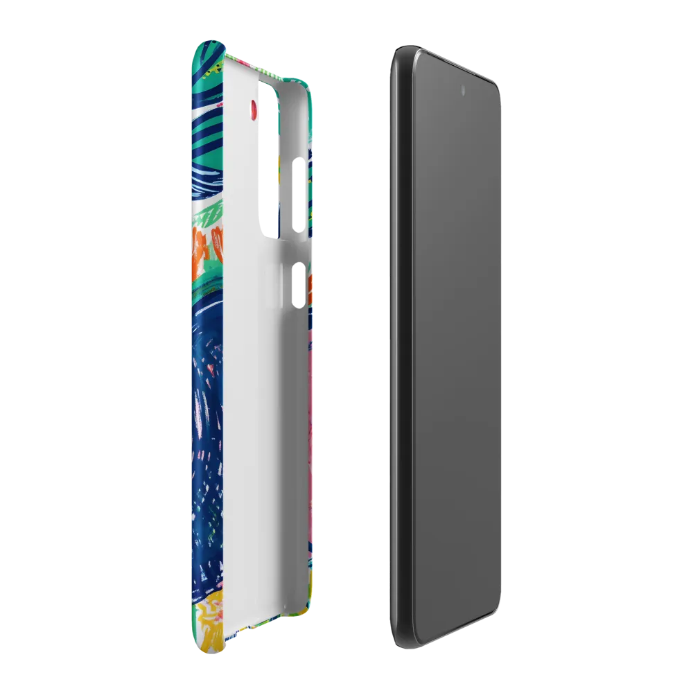 Whimsical Elephant Portrait | Phone Case |  S21 Plus | Snap Case | Matte