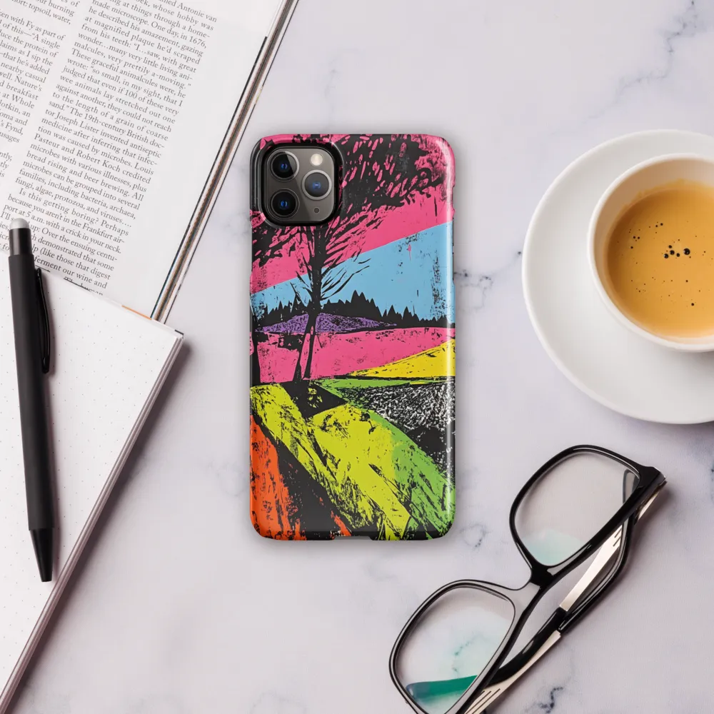 Vibrant Landscapes: An Abstract Interpretation | Phone Case |  11 Pro Max | Snap Case | Glossy