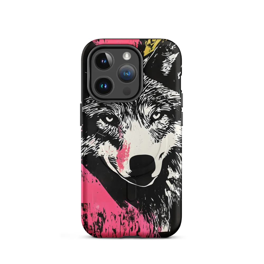 Intense Gaze of the Wolf