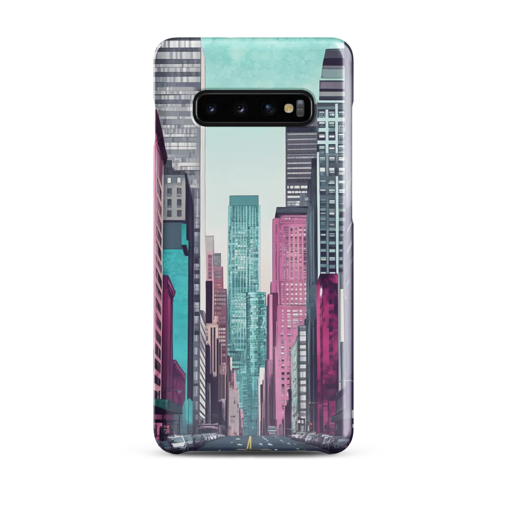 Urban Vibes: A Modern Cityscape | Phone Case |  S10 Plus | Snap Case | Glossy