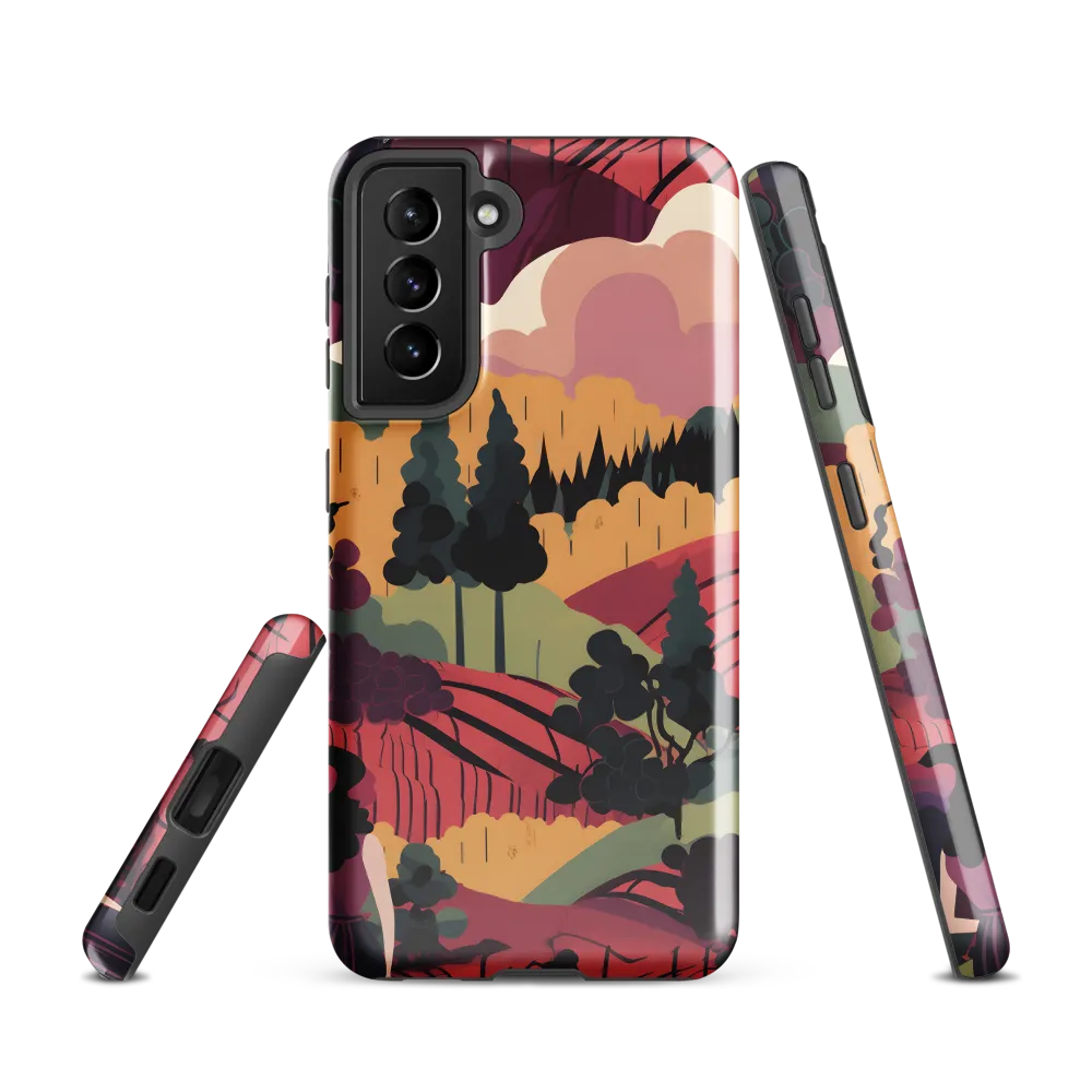 Harmonious Landscapes | Phone Case |  S21 | Tough Case | Glossy