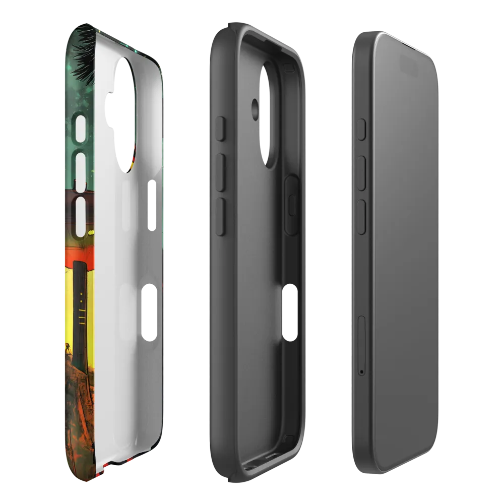 Futuristic Horizons: A Glimpse into Tomorrow | Phone Case |  16 | Tough Case | Matte