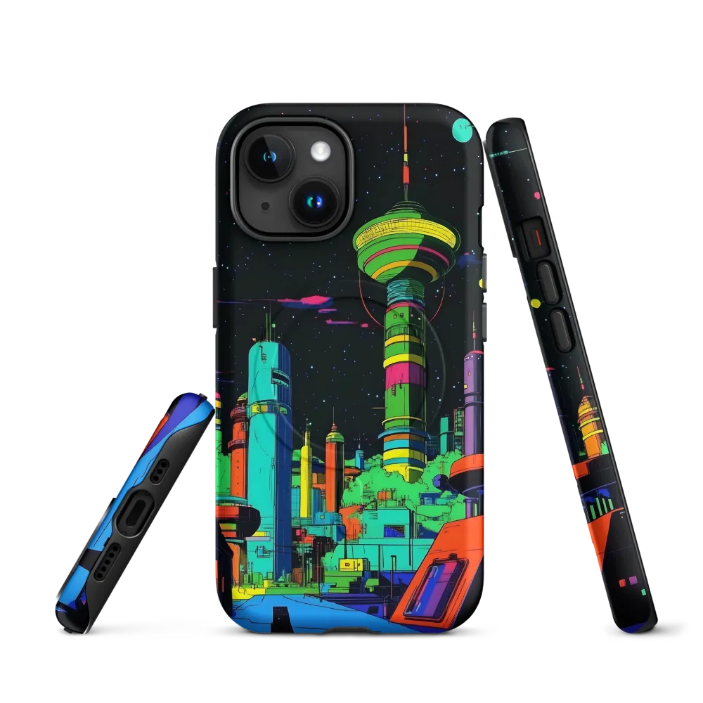 Neon Dreams: A Futuristic Cityscape