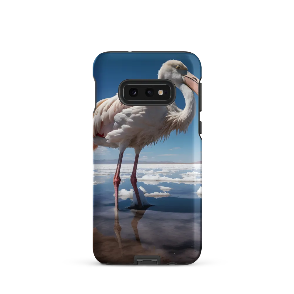Graceful Solitude of a Flamingo