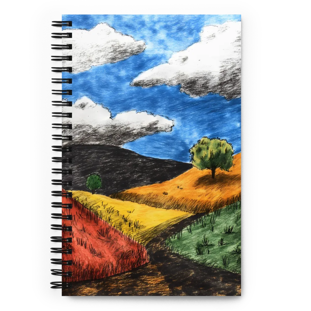 Seasons of the Hills | Spiral Notebook