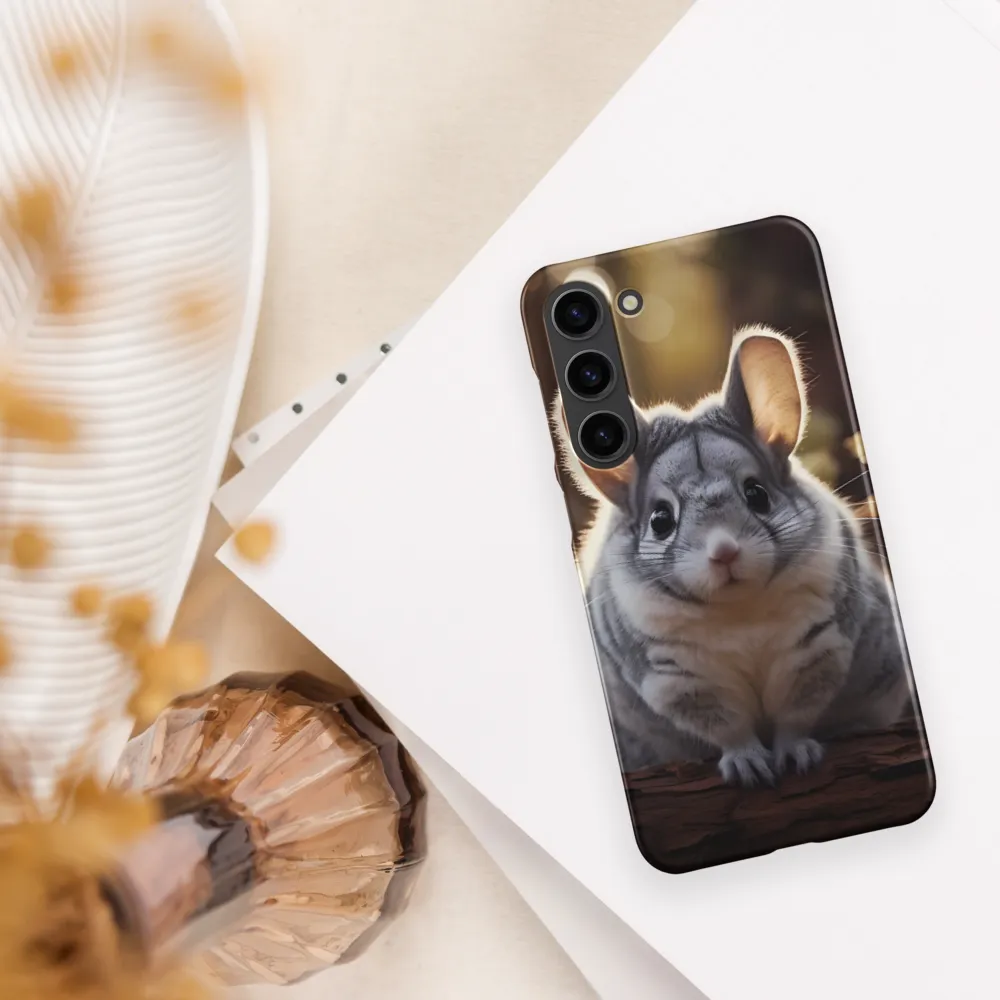 Curious Chinchilla in the Forest