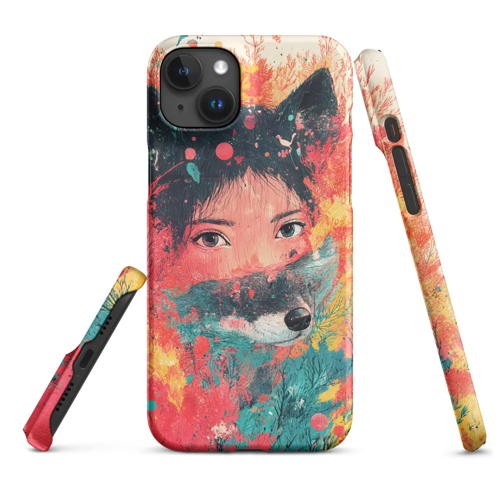 Harmony of Spirit: Girl and Wolf