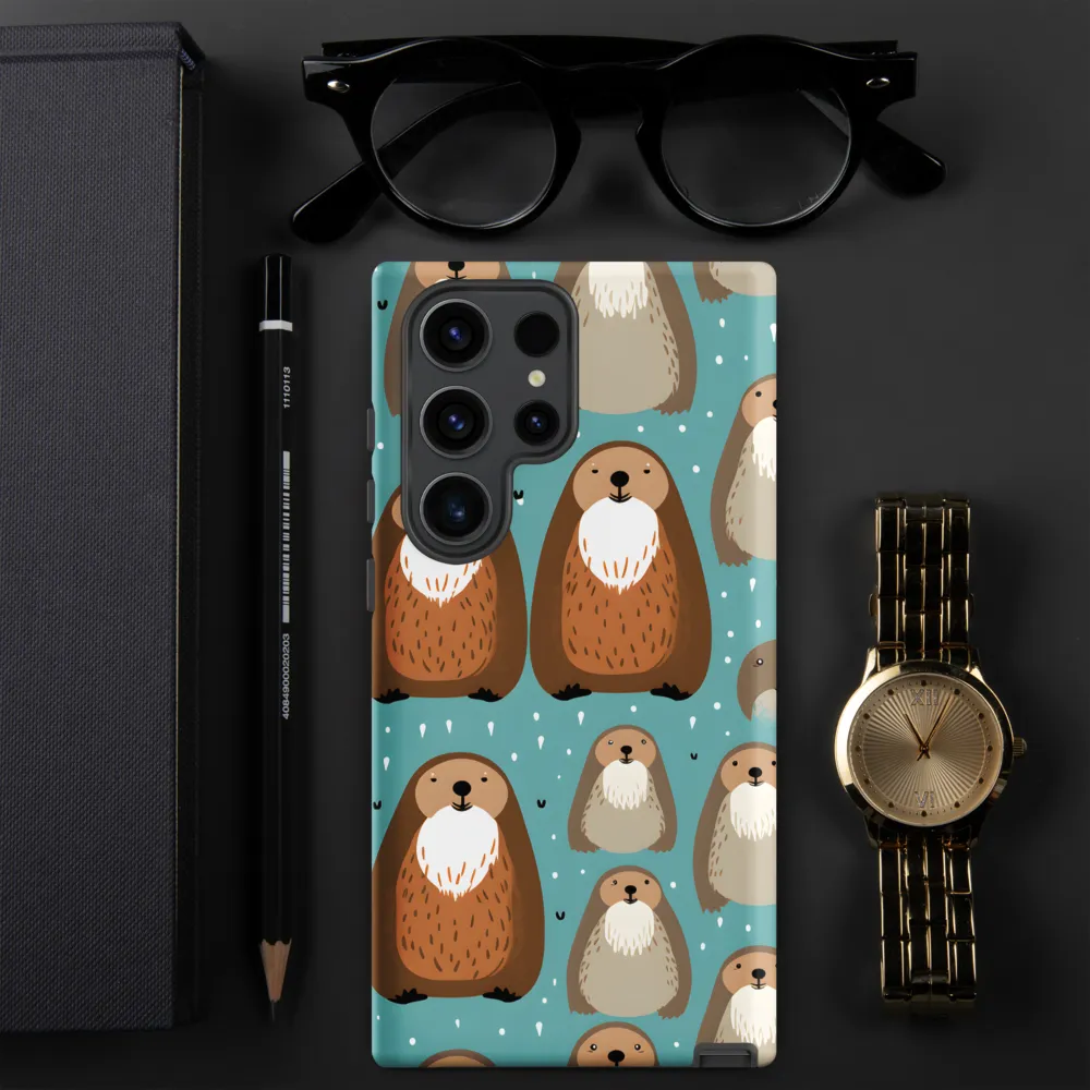 Whimsical Otter Pattern