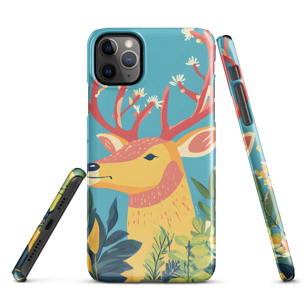 Whimsical Deer amidst Nature | Phone Case |  11 Pro Max | Snap Case | Glossy