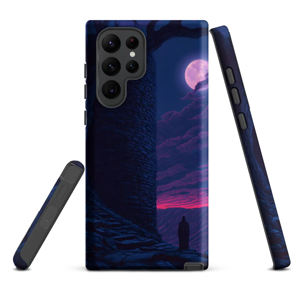 Moonlit Solitude | Phone Case |  S22 Ultra | Tough Case | Matte