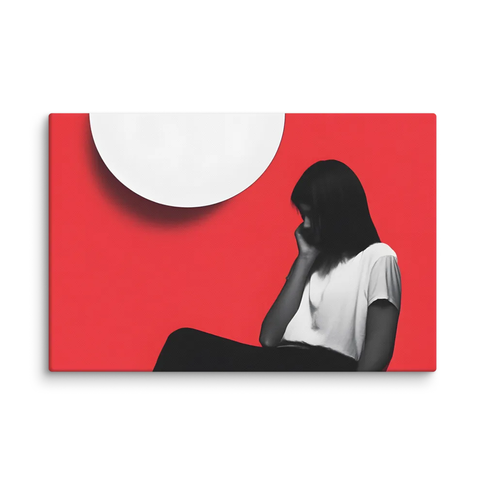 Contemplation in Red