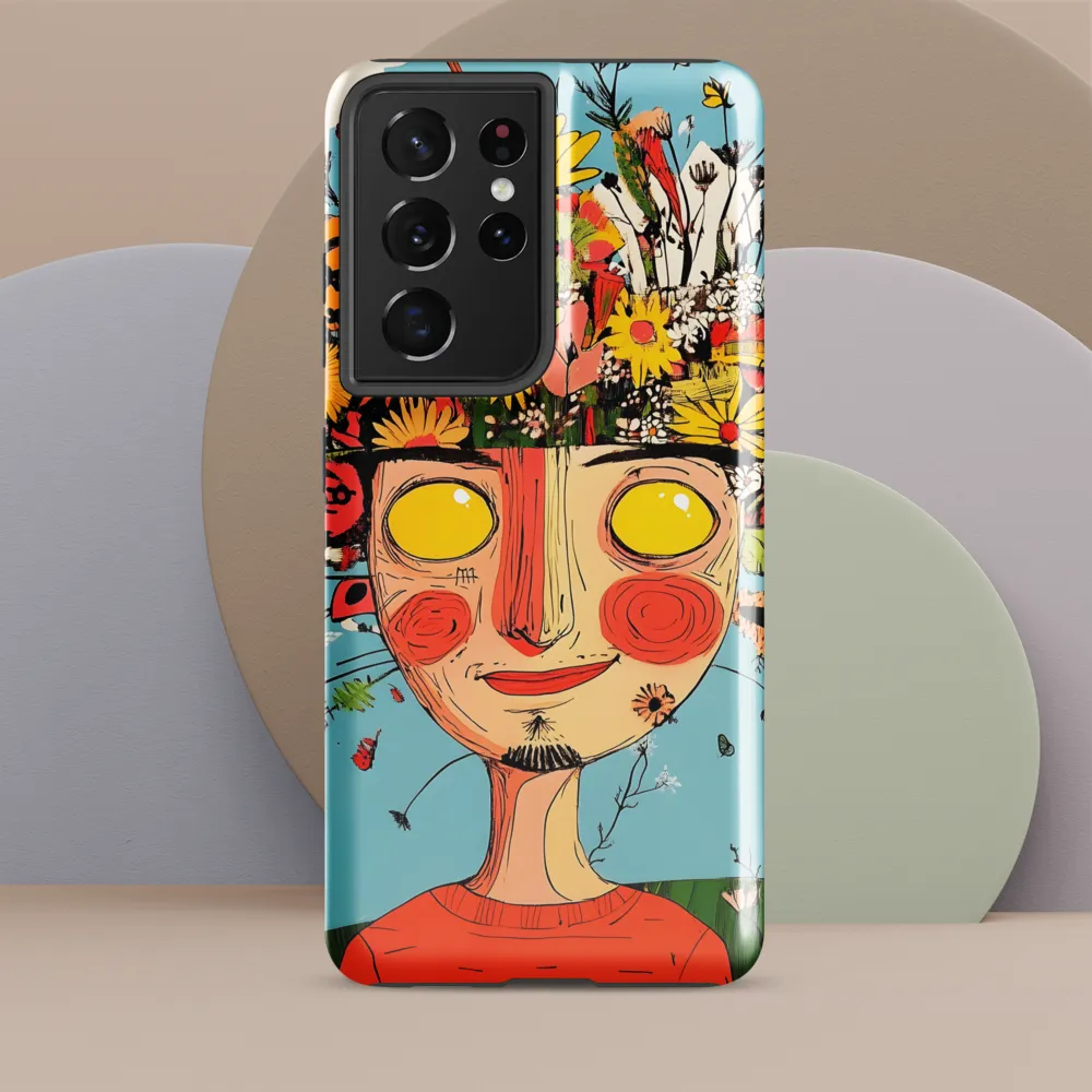 Whimsical Bloom | Phone Case |  S21 Ultra | Tough Case | Glossy