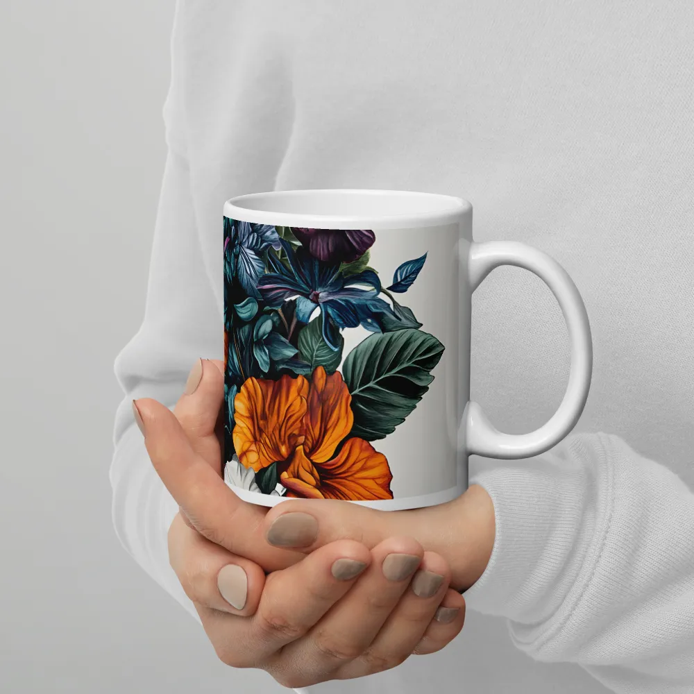 Floral Symphony | Mugs | Multiple Sizes & Colors