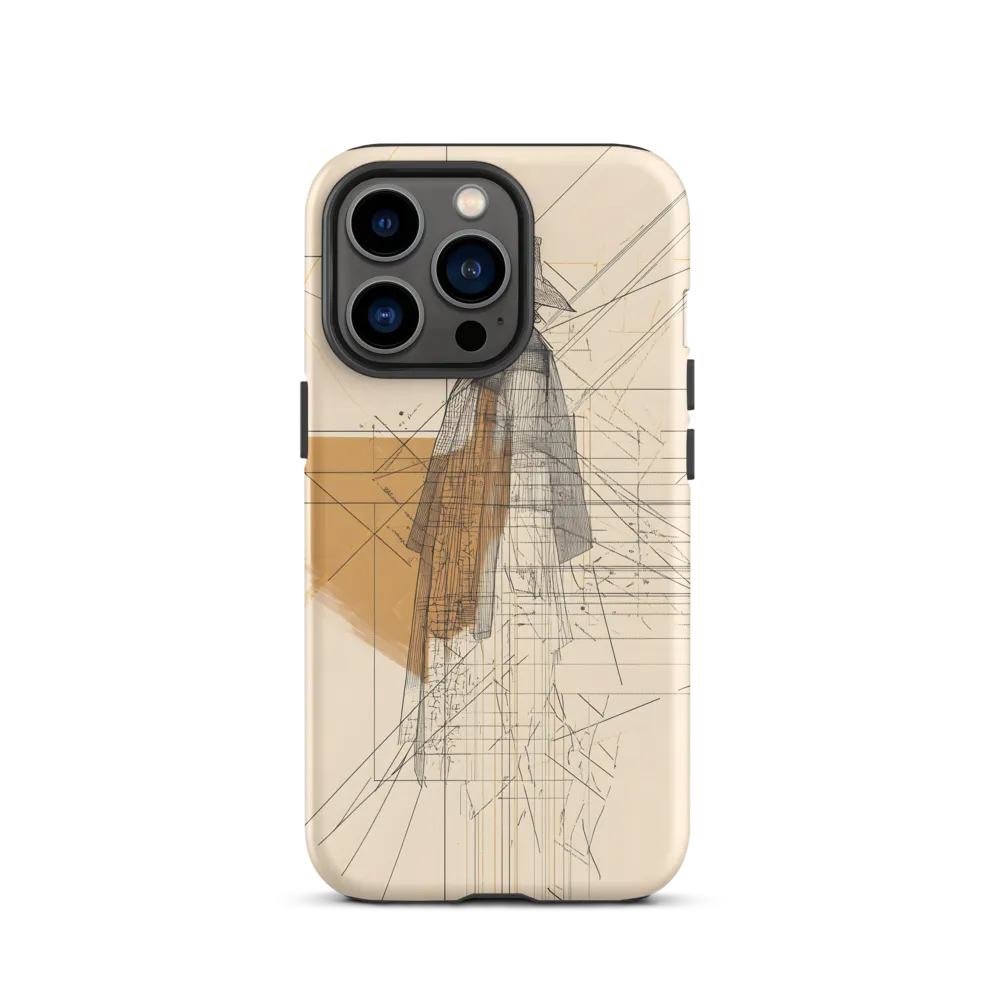 Abstract Profile: A Minimalist Exploration | Phone Case |  13 Pro | Tough Case | Matte