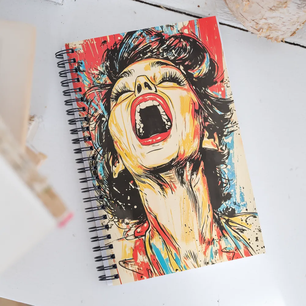 The Cry of Color | Spiral Notebook