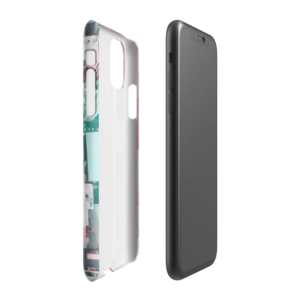Urban Harmony: Aerial Perspectives | Phone Case |  11 | Snap Case | Matte