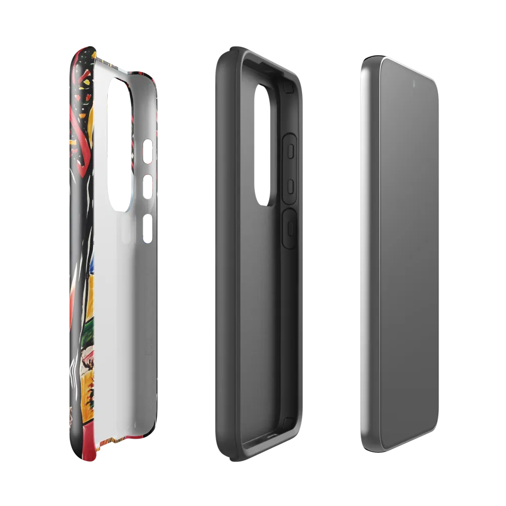 Vibrant Nature's Embrace | Phone Case |  S23 | Tough Case | Glossy