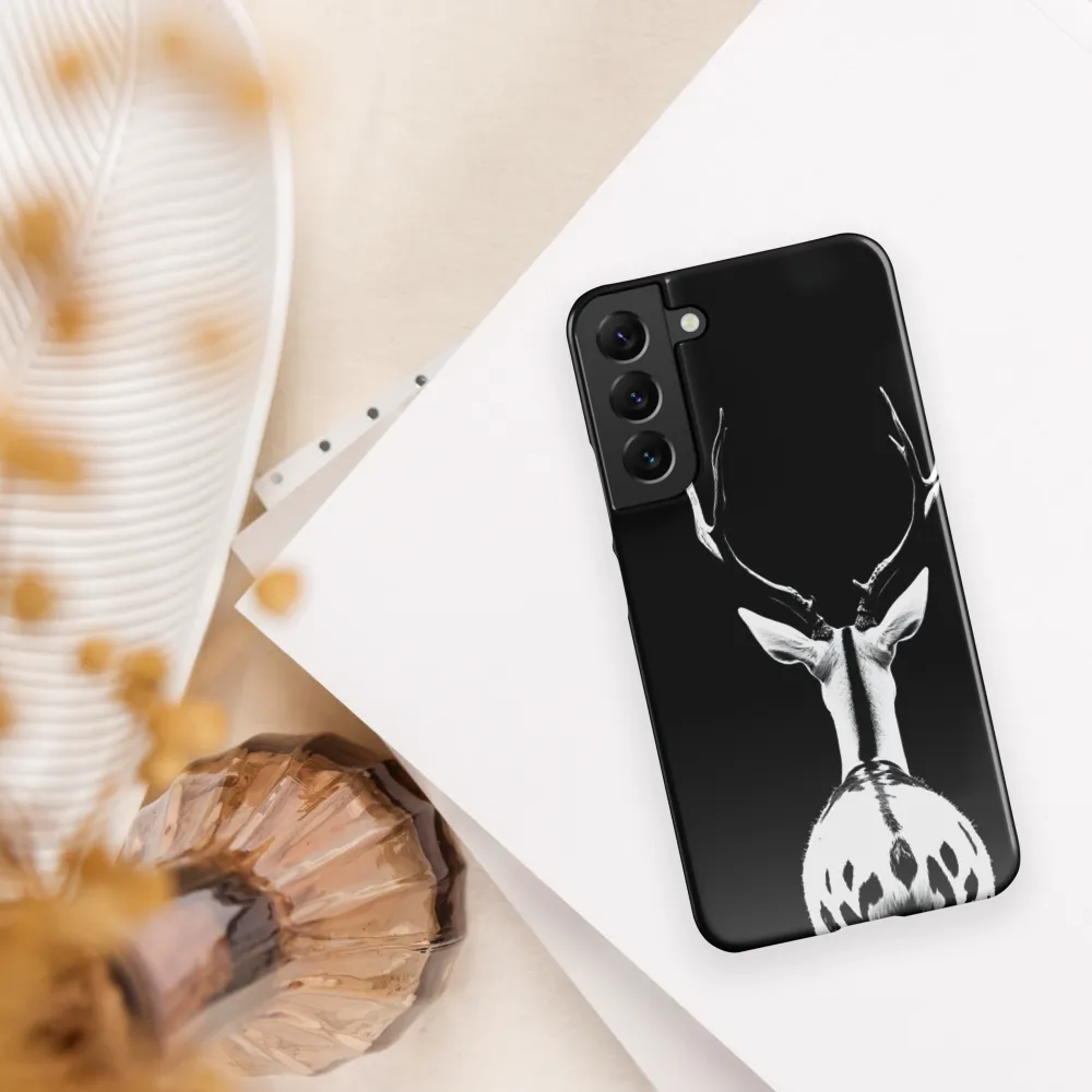 The Elegance of Solitude | Phone Case |  S22 Plus | Snap Case | Glossy