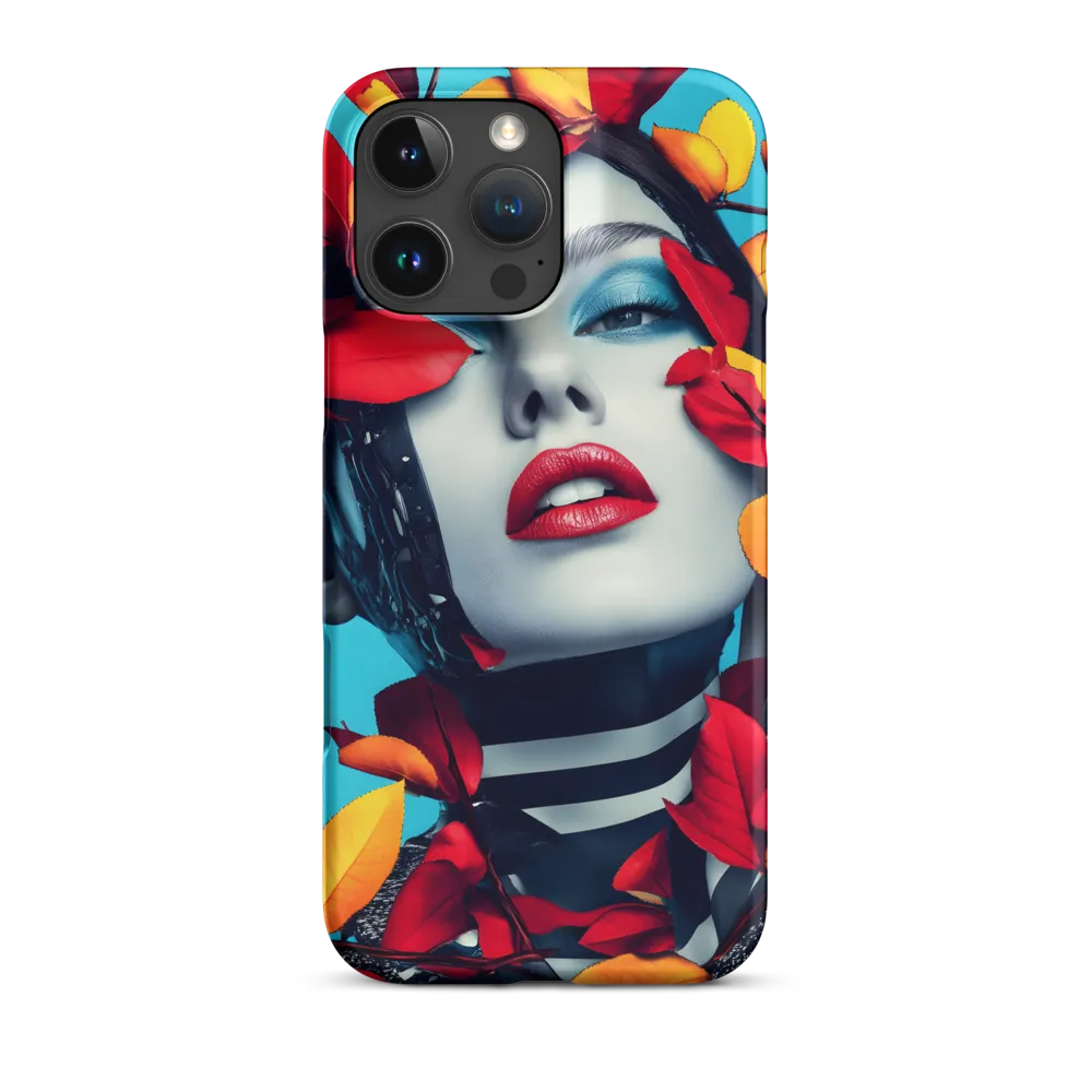 Futuristic Fusion: Nature Meets Technology | Phone Case |  16 Pro Max | Snap Case | Matte
