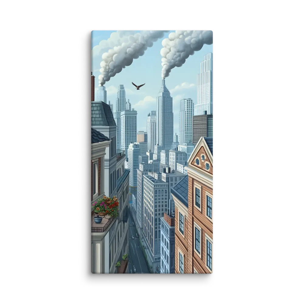 Urban Symphony | Canvas | 30″×60″