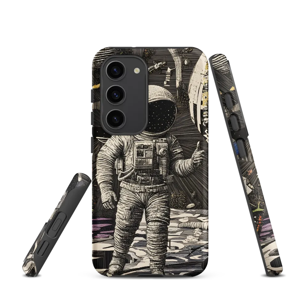 Beyond the Stars: The Astronaut's Voyage | Phone Case |  S23 | Tough Case | Matte