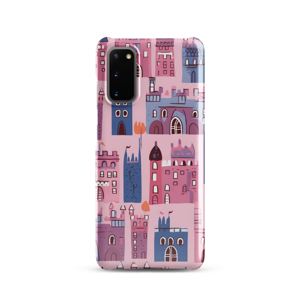 Whimsical Castles: A Playful Tapestry | Phone Case |  S20 | Snap Case | Glossy