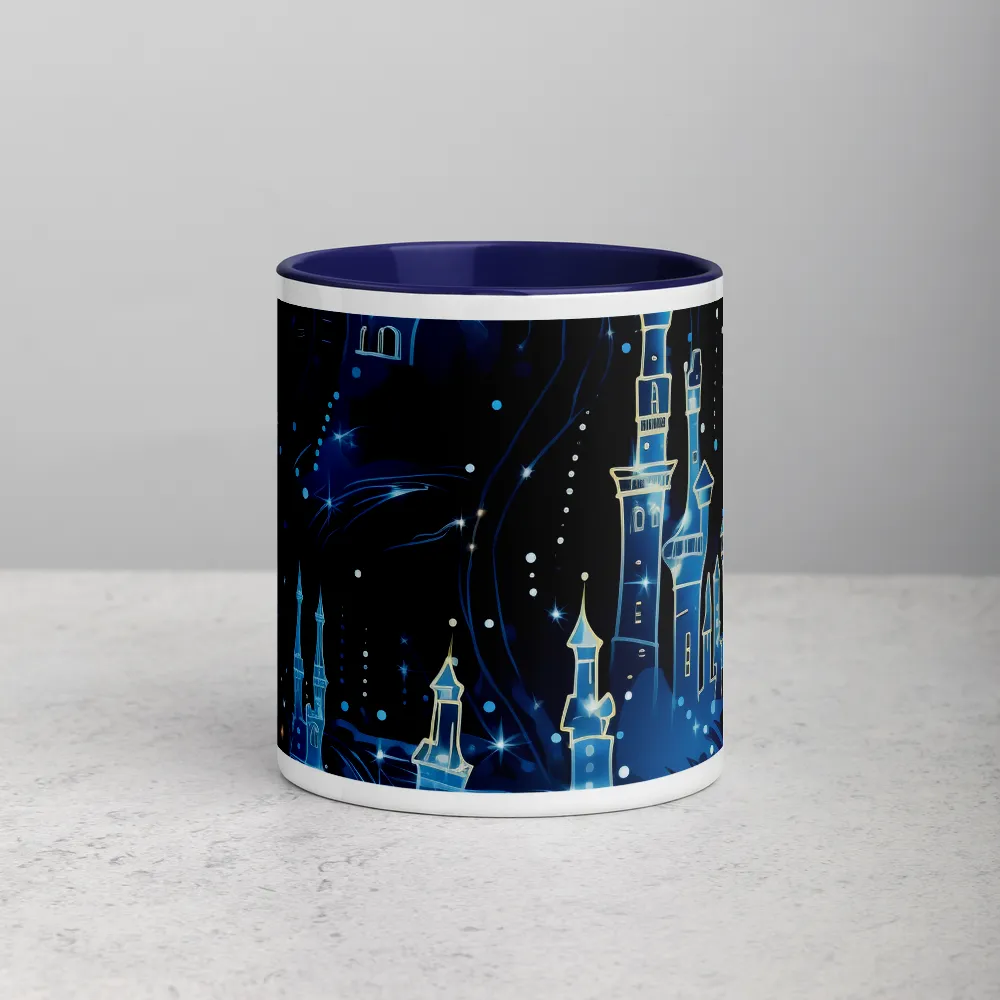Dreamy Castles in a Starry Sky