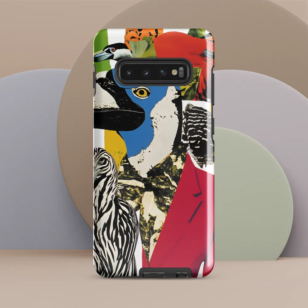 The Avian Elegance | Phone Case |  S10 Plus | Tough Case | Glossy