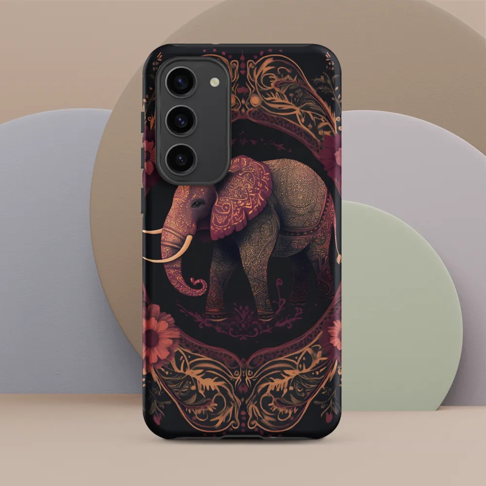 Regal Reverie: The Ornate Elephant