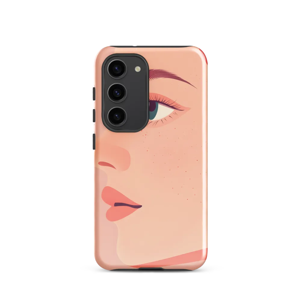 Serenity in Profile | Phone Case |  S23 | Tough Case | Glossy