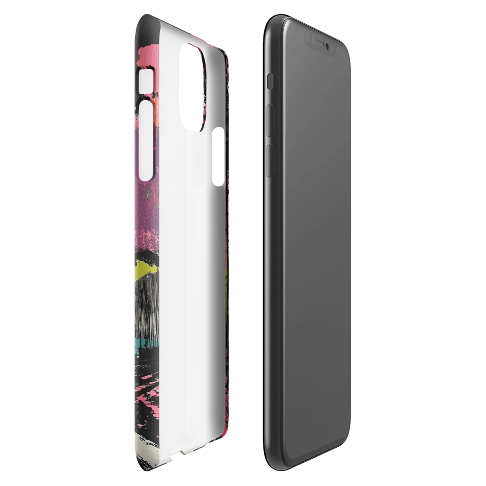 Vibrant Horizons: A Landscape in Contrast | Phone Case |  11 Pro Max | Snap Case | Glossy