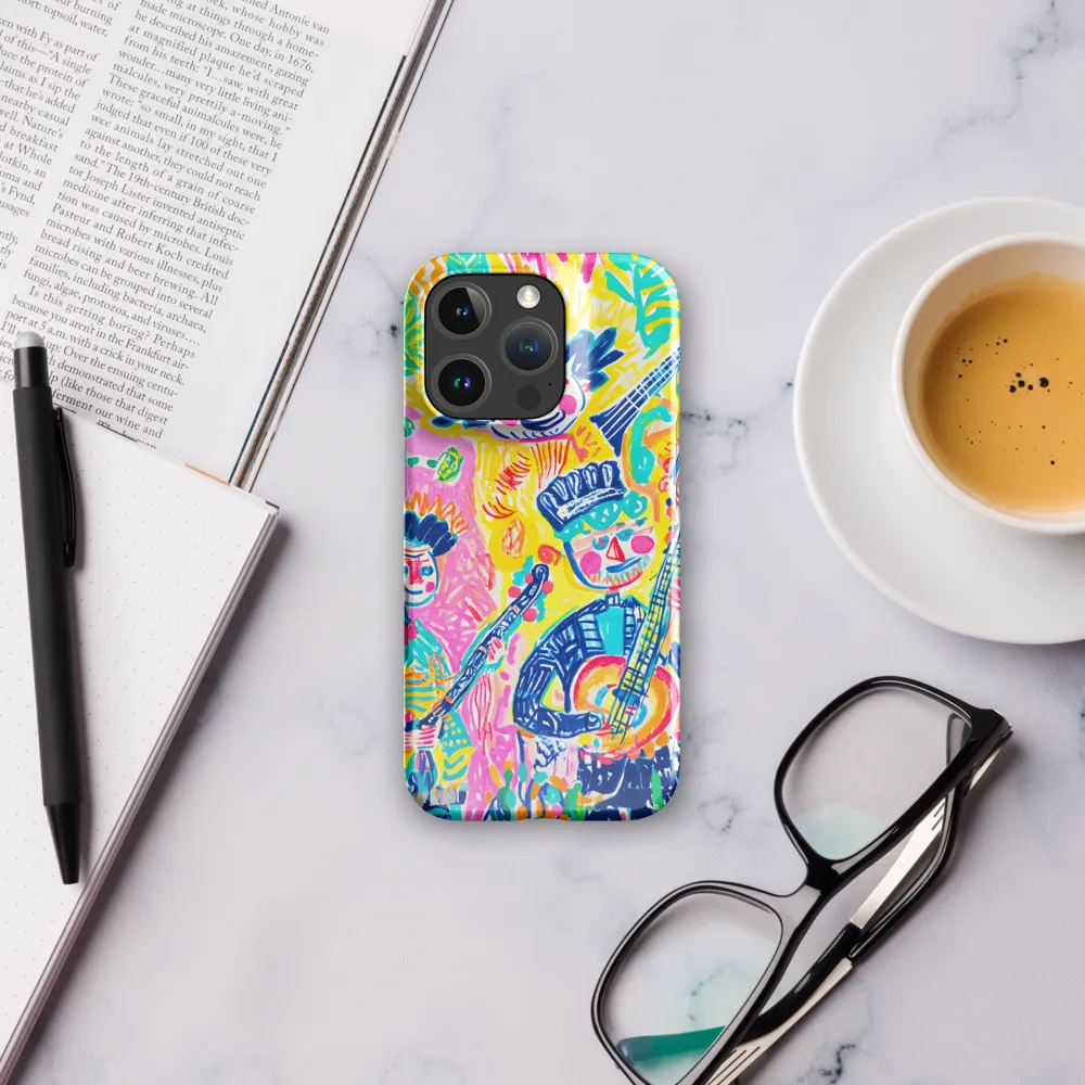 Joyful Duet: A Celebration of Music | Phone Case |  16 Pro | Snap Case | Glossy