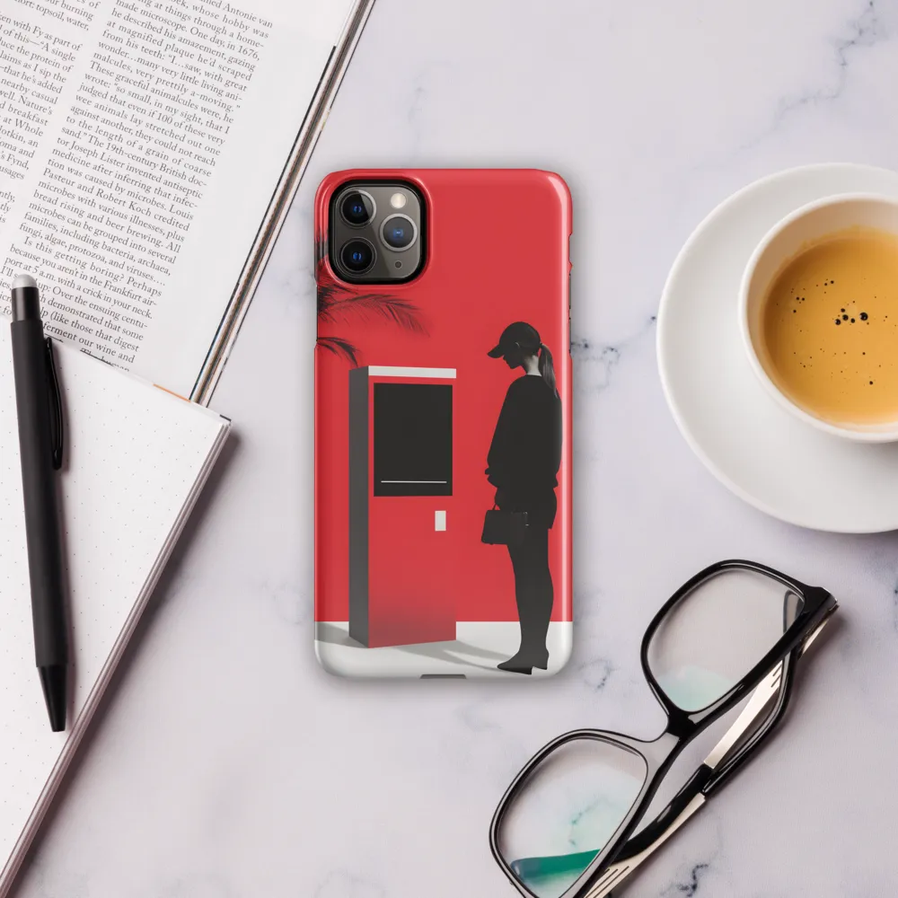 Contemplation in Red | Phone Case |  11 Pro Max | Snap Case | Glossy