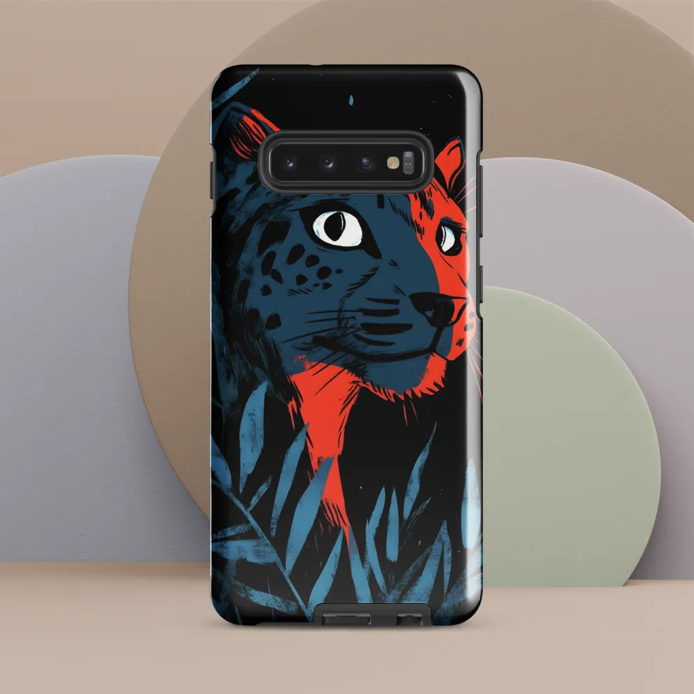 The Jaguar's Gaze | Phone Case |  S10 Plus | Tough Case | Glossy